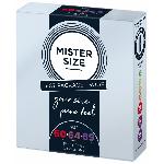 Набір презервативів Mister Size - pure feel - 60–64–69 (3 condoms), 3 розміри, товщина 0,05 мм - мініатюра 2