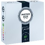 Презервативи Mister Size - pure feel - 47 (36 condoms), товщина 0,05 мм - мініатюра 1