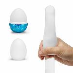 Мастурбатор-яйце Tenga Egg Snow Crystal з охолоджувальним лубрикантом - мініатюра 3
