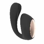 Смарт-вібратор LELO Ida Wave Black, вагінально-кліторальний, технологія WaveMotion, 2 мотори - мініатюра 5