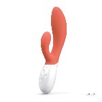 Вібратор-кролик LELO Ina 3 Coral, 10 режимів вібрації, потужний мотор - мініатюра 1