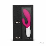 Вібратор-кролик LELO Ina Wave 2 Cerise, манливий рух стовбура + вібрації - мініатюра 3