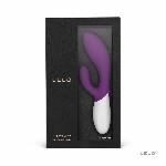 Вібратор-кролик LELO Ina Wave 2 Plum, манливий рух стовбура + вібрації - мініатюра 3