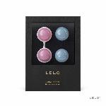 Набір вагінальних кульок LELO Beads Mini, діаметр 2,9 см, змінне навантаження, 2х28 та 2х37 г - мініатюра 4