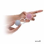 Набір вагінальних кульок LELO Beads Mini, діаметр 2,9 см, змінне навантаження, 2х28 та 2х37 г - мініатюра 2