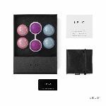Набір вагінальних кульок LELO Beads Plus, діаметр 3,5 см, змінне навантаження 2х28, 2х37 та 2х60 г - мініатюра 4