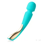 Вібромасажер LELO Smart Wand 2 Medium Ocean Blue - мініатюра 1