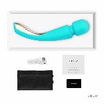 Вібромасажер LELO Smart Wand 2 Medium Ocean Blue - мініатюра 2