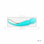 Вібромасажер LELO Smart Wand 2 Medium Ocean Blue - мініатюра 3