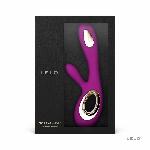 Вібратор-кролик LELO Soraya Wave Deep Rose, манливі рухи стовбура - мініатюра 8