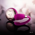 Вібратор для пар LELO Tiani 3 Deep Rose, 2 мотори, пульт ДК - мініатюра 4