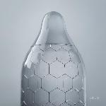 Презервативи LELO HEX Condoms Original 3 Pack, тонкі та суперміцні - мініатюра 2