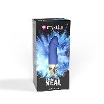 Вібратор Mystim Real Deal Neil Blue, потужний мотор, 8 режимів - мініатюра 8