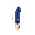 Вібратор Mystim Real Deal Neil Blue, потужний мотор, 8 режимів - мініатюра 3