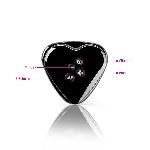 Вібратор для клітора з електростимуляцією Mystim Heart's Desire Black Edition - мініатюра 7