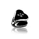 Вібратор для клітора з електростимуляцією Mystim Heart's Desire Black Edition - мініатюра 5
