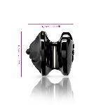 Вібратор для клітора з електростимуляцією Mystim Heart's Desire Black Edition - мініатюра 6