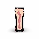 Мастурбатор-вагіна Mystim O(h) PUSH ME Vagina, можна стискати та регулювати вакуум - мініатюра 6