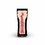 Мастурбатор-попка Mystim O(h) PUSH ME Anus, можна стискати та регулювати вакуум - мініатюра 6