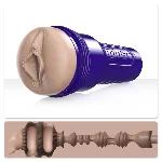 Мастурбатор-вагіна Fleshlight Boost Bang Light Medium Flesh, плаваючі кільця Turbo Tech - мініатюра 1