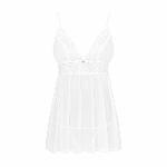 Пеньюар і трусики Obsessive Heavenlly babydoll & thong M/L - мініатюра 3