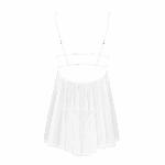 Пеньюар і трусики Obsessive Heavenlly babydoll & thong XL/2XL - мініатюра 4
