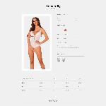 Еротичне напівпрозоре боді Obsessive Heavenlly crotchless teddy XS/S, з доступом - мініатюра 5