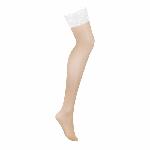 Панчохи Obsessive Heavenlly stockings XS/S, широка резинка - мініатюра 3