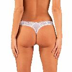 Мереживні танга Obsessive Heavenlly thong M/L - мініатюра 2