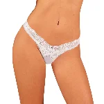 Мереживні танга Obsessive Heavenlly thong XL/2XL - мініатюра 1