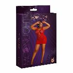 Сукня-бодістокінг Moonlight Plus Model 08 XL-XXXL Red - мініатюра 5