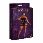 Сукня-бодістокінг Moonlight Plus Model 10 XL-XXXL Black - мініатюра 5