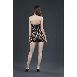 Сітчаста сукня Moonlight Model 17 XS-L  Black - мініатюра 2