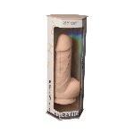 Фалоімітатор з вібрацією SilexD Norman Vibro Flesh (Model 1 size 8,5") + LRS, діаметр 5 см - мініатюра 10