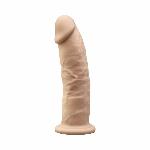 Фалоімітатор з вібрацією SilexD Henry Vibro Flesh (MODEL 2 size 7in) + LRS, діаметр 4,4 см - мініатюра 2