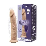 Фалоімітатор з вібрацією SilexD Henry Vibro Flesh (MODEL 2 size 7in) + LRS, діаметр 4,4 см - мініатюра 1