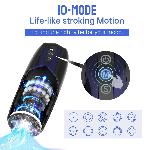 Інтерактивний смарт мастурбатор Magic Motion Xone, імітація фрикцій, 10 режимів, кнопка турбо - мініатюра 4