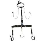 Бондажний набір з металевим анальним гаком Art of Sex Bridget Bondage set with anal hook № 1 - мініатюра 1