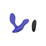 Смарт-вібромасажер простати We-Vibe Vector+ ROYAL BLUE, пульт ДК, регульований кут нахилу - мініатюра 1
