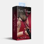 Хрестовина Feral Feelings – 4 Way Connector Burgundy, натуральна шкіра - мініатюра 2