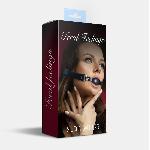Кляп силіконовий Feral Feelings Silicon Ball Gag Black/Black, чорний ремінець, чорна кулька - мініатюра 2