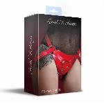 Труси для страпона Feral Feelings Strap-on Harness Red, red - мініатюра 3