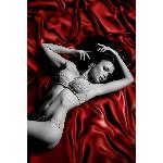 Простирадло з вінілу Fetish Tentation Red 220x200, червоне - мініатюра 2