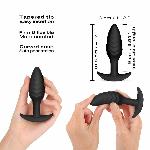 Анальна пробка Dorcel WAVY PLUG, діаметр 3 см, силікон - мініатюра 2