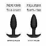 Анальна пробка Dorcel WAVY PLUG, діаметр 3 см, силікон - мініатюра 4