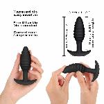 Анальна пробка Dorcel SPIRAL PLUG, діаметр 3 см, силікон - мініатюра 2