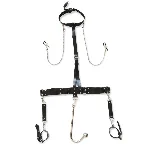 Бондажний набір з металевим анальним гаком Art of Sex Bridget Bondage set with anal hook № 2 - мініатюра 1