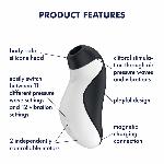 Вакуумний стимулятор з вібрацією Satisfyer Orca - мініатюра 6