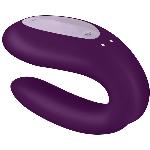 Набір Satisfyer Partner Box 2 (смарт-вібратор для пар Double Joy + віброкільце Royal One) - мініатюра 3