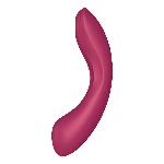 Вакуумний стимулятор з вібрацією Satisfyer Curvy Trinity 1 Red, іграшка 3в1 - мініатюра 2
